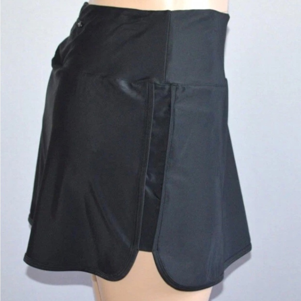 Soothfeel Women's Swim Skort with Zipper Pocket High Waisted Size XL